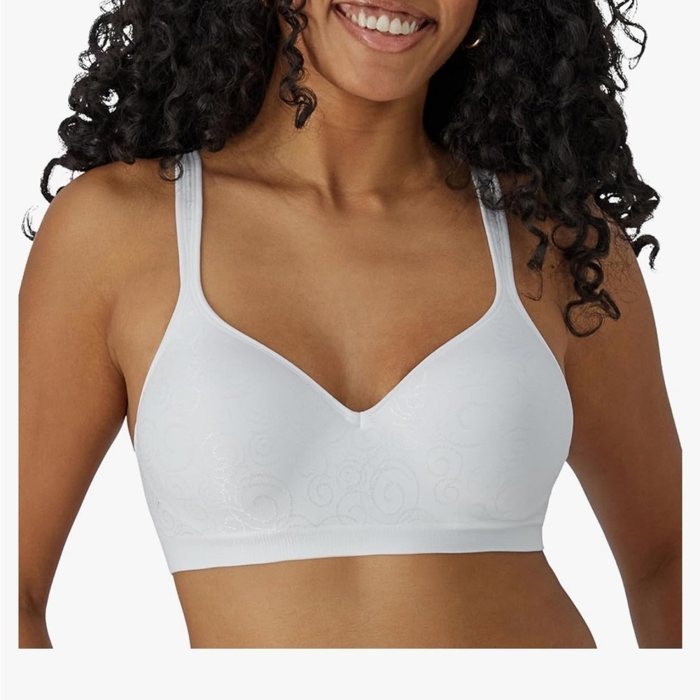 Bali - Everyday Comfort Bra - white.  Full coverage. 38DD. NWT
